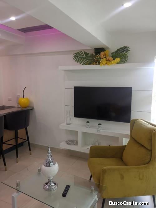 Apartamento Amueblado En Alquiler Ensanche Julieta  