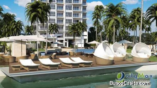 Apartamento Amueblado En Venta De 2 Habt En Juan Dolio