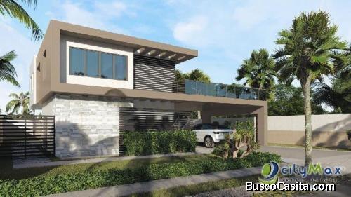 Casa Tipo Villa En Venta En Punta Cana 