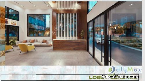 Apartamento En Venta Con Terraza En Gazcue Con Family