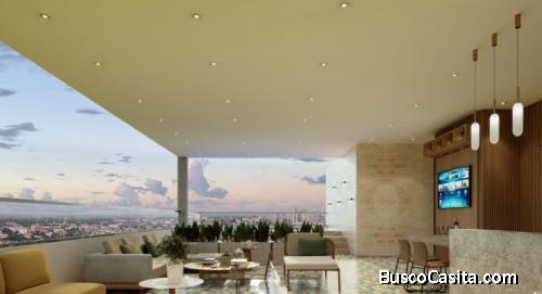 Apartamento En Venta De C Habs En Naco Con 2.5 B.