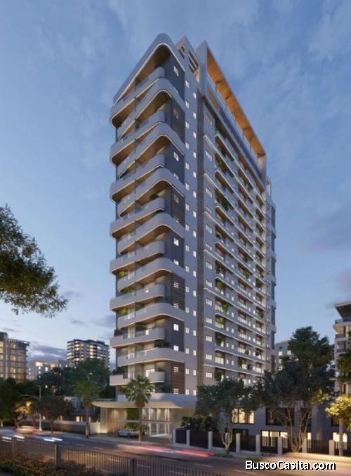 Apartamento En Venta De 1 Habitación En El Naco