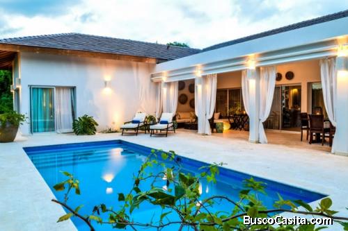 Villa En Venta Amueblada De Lujo En Bavaro Punta Cana
