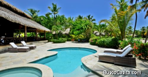 Se Vende Villa Caribeña Cerca De Eden Rock  Cap Cana 