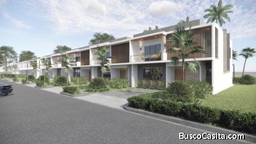 Villa Tipo Townhouse En Venta En Vista Cana