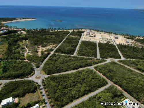 Solar En Venta Para Proyecto En Playa Nueva Romana 