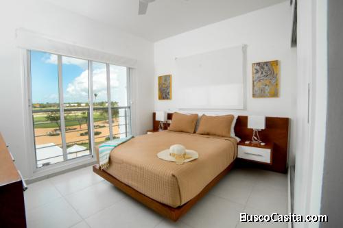 Apartamento En Venta Amueblado En Playa Nueva Romana 