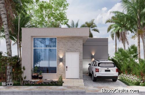Casas En Venta  De 2 Y 3 Habitaciones En Punta Cana 