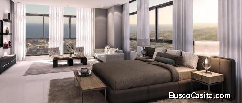 Apartamento Piso Alto Con Vista Al Mar  Los Cacicazgos
