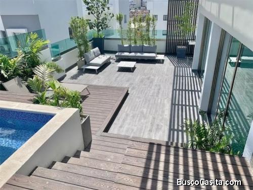 Apartamento En Venta Con Piscina En Evaristo Morales Rd