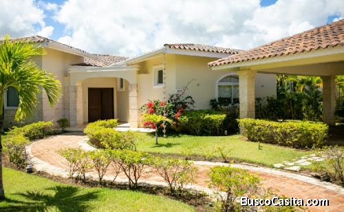 Vendo Villa En Punta Cana En Cocotal Golf Country Club