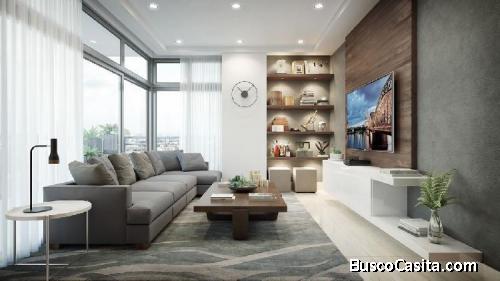 Moderno Apartamento En Venta En El Ensanche Paraíso