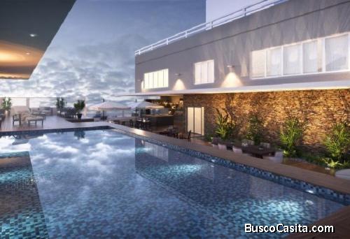 Venta Apartamento 1 Hab En Torre Espectacular Urb. Real