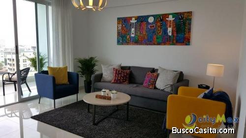 Apartamento Amueblado En Alquiler Para Cortas Temporada; Idi: 80382