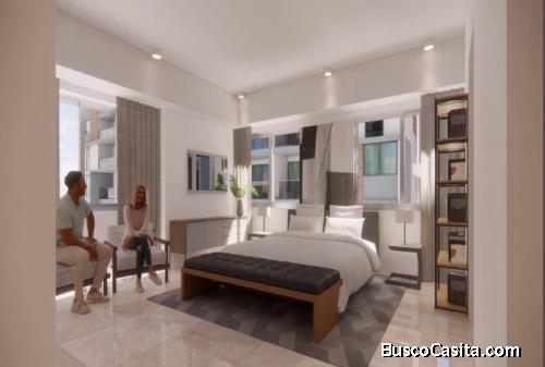 Apartamento Segundo Nivel Con Terraza En Naco
