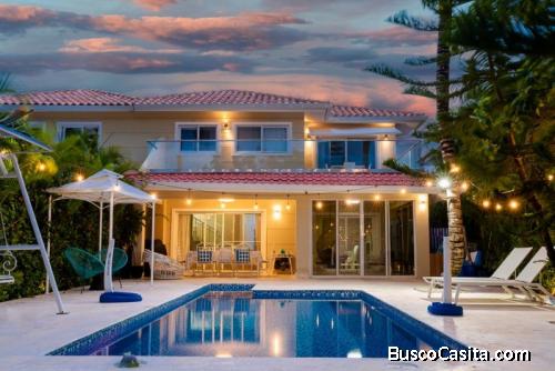 Venta De Casa En Cocotal, Casa En Venta En Punta Cana 