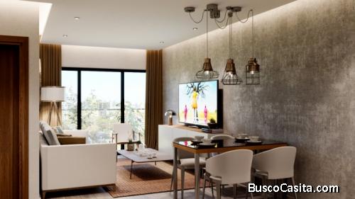 Apartamento En Venta De 1 Hab En Piso Alto En Paraíso