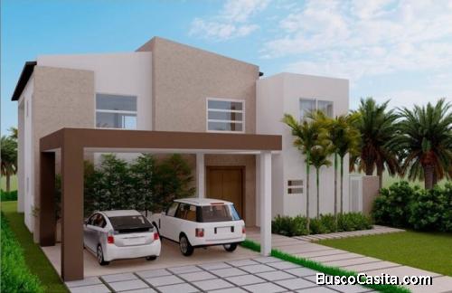 Moderna Villa En Venta En Exclusivo Punta Cana Village