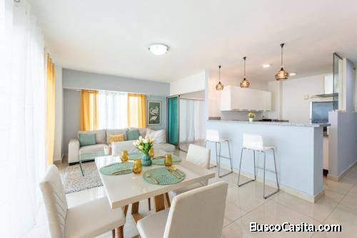 Apartamento Amueblado En Renta 2 Hab. Ave. 30 De Mayo