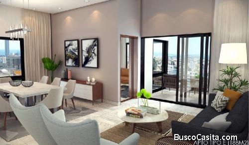 Apartamento Moderno En Ens.  Paraiso De 3 Habitaciones