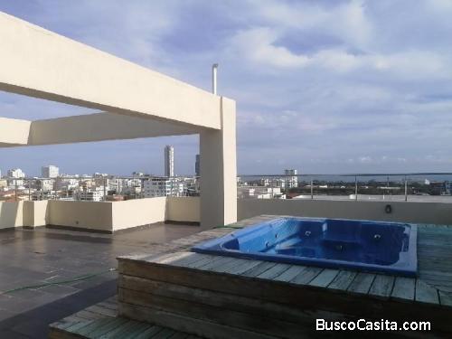Penthouse En Venta, 3 Parqueos En Mirador Norte
