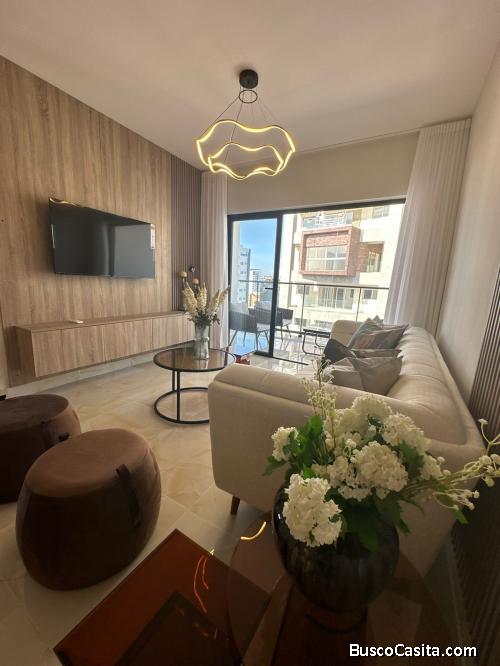 Apartamento En Alquiler Full Amueblado En Naco ; Idi: 135262