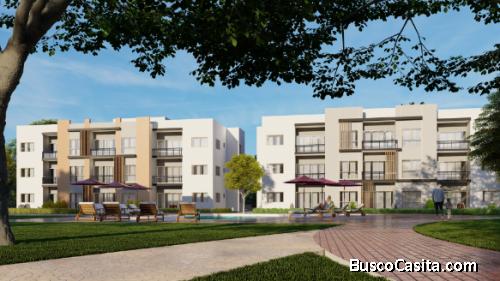 OPORTUNIDAD Apartamentos con 1 y 2 habitaciones en Bávaro Punta Cana con Acceso Privado a Playa  769