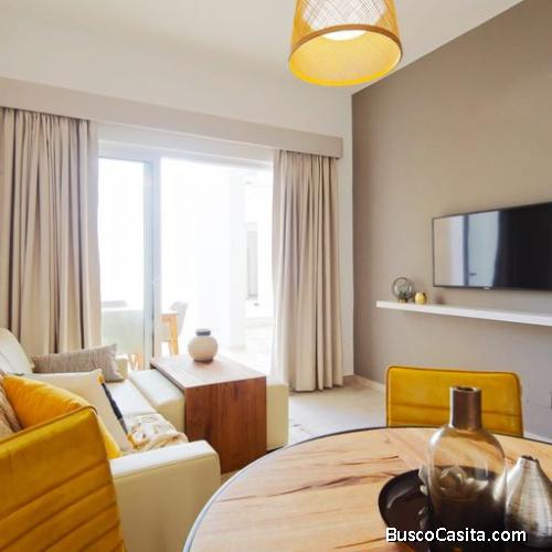 Apartamento En Venta Punta Cana Con Club De Playa; Idi: 132234