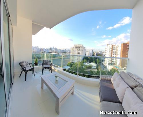 Apartamento Amueblado En Renta  En La Esperilla R.d.; Idi: 130875