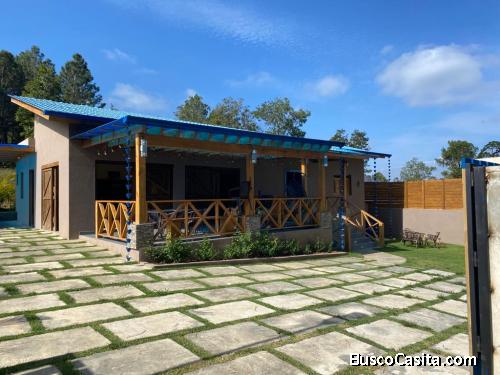 VILLA AMUEBLADA DE VENTA EN JARABACOA