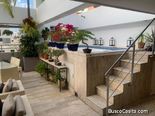 EN PIANTINI Santo Domingo PENT-HOUSE LUJOSO entrega inmediata 4 Parkings    29