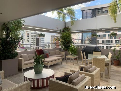 EN PIANTINI Santo Domingo PENT-HOUSE DE LUJO entrega inmediata 4 Piezas   677