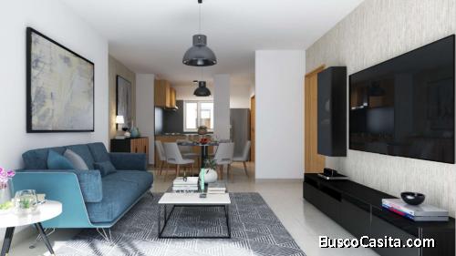 Proyecto Residencial Adonai XXXIV Condo de 3 Habs, 2 Baños, 2 parkings  En la cercanía de la Ave Rep