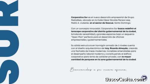 INVERTIR EN Corporativo Sur Local Comercial en  Distrito Nacional Rep Dom 4