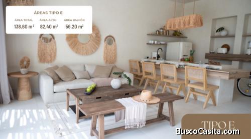 VISTA CANA BAVARO OFERTA  CASA 2 NIVELES  3 PIEZAS 847