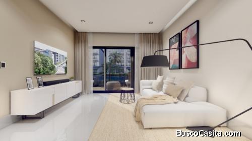 COMPRAR DEPTO PARA AIRBNB EN PUNTA CANA REPUBLICA Dominicana 1, 2 Cuartos  1 Baño 1, 2 estacionamien