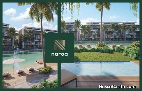 Apartamento con Playa Artificial  en Venta Downtown Punta Cana, La Altagracia 930