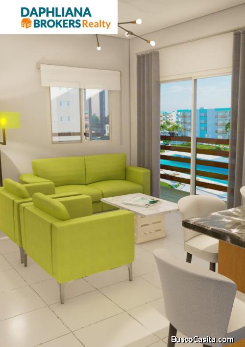 EN CONSTRUCCION Departamentos  1 Baño 1, 2 estacionamientos en PUNTA CANA | SERENA PARADISE 879