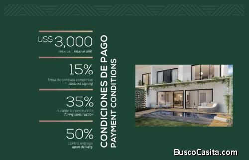 Por qué invertir en Piso 3 Piezas  1, 2 Baños 1 parking en PUNTA CANA | NAROA 177