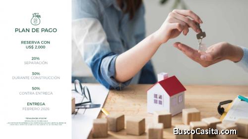 7 Palms  {Piso 1 Recámara   1, 2 parkings  en Cuarto Piso 271