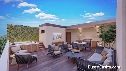 PALMERAS BOULEVARD INMUEBLE 2 Habs  1 y 2 Baños 1 y 2 parqueos  en 3er Piso 223