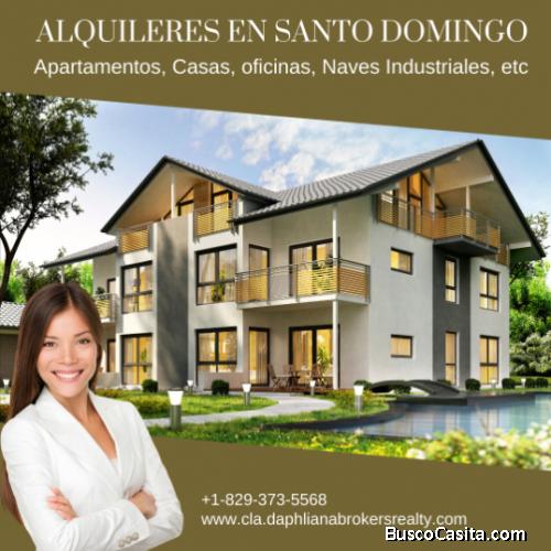 Alquiler de propiedades 1 Dormitorio      Villa Olímpica en Sto Dgo oriental 65