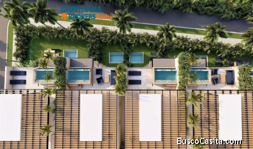 CAP CANA INMUEBLE 1 Hab  2 Baths 1 o 2 estacionamientos  en 1er Piso 310