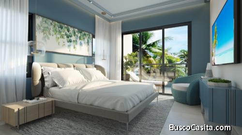 Wonderful residential complex CONDOS FOR SALE Two Bedrooms  THE TOWERS IN VISTACANA PUNTA CANA 402