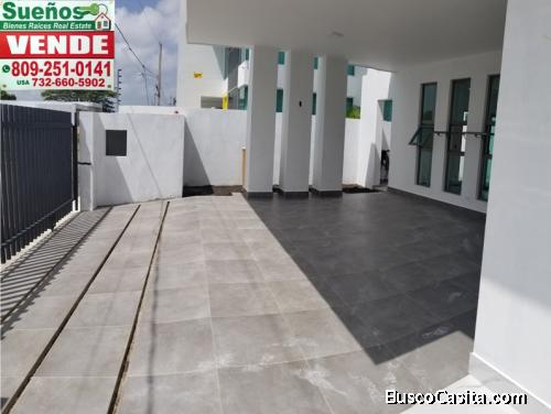 Venta de esta casa nueva y moderna en Gurabo, Santiago Rep. Dom