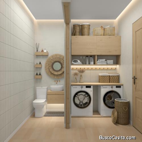 TAMAN PUNTA CANA VENTA DE ApartamentoS 1, 2 Dorms  1 Baño   en 4to Piso EN BAVARO 315