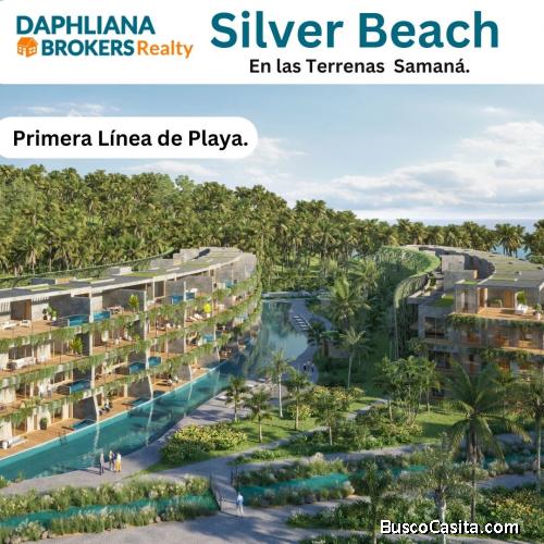 SILVER BEACH NOVAL PROPERTIES VENTA DE Condominios 1 Recámara Frente a la playa EN las Terrenas 229