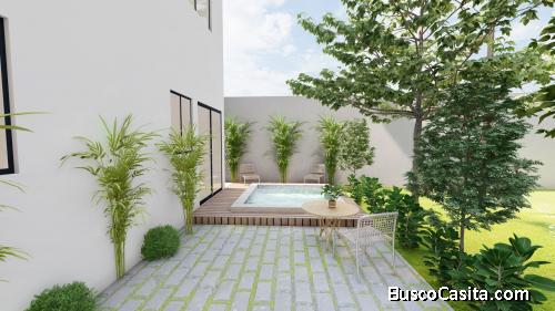 Exclusivo proyecto de Apartamentos  2 Baños 1, 2 parqueos   EN BAVARO PUNTA CANA REPUBLICA DOMINICAN