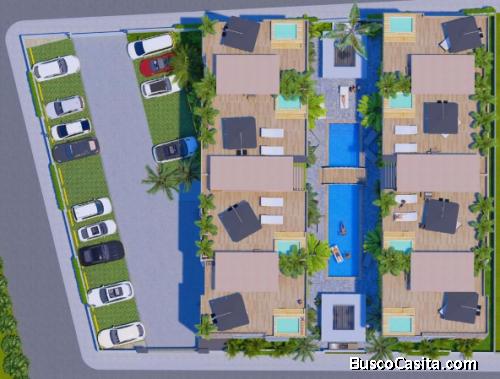 DOWNTOWN BLVD RESIDENCE La Altagracia PRECIO Homes  3 BATHS  Dos Estacionamientos  CONDO DE House Tr