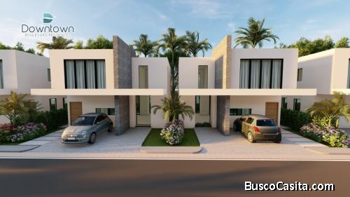 Townhouses Tres Recámaras  DOWNTOWN BOULEVARD RESIDENCES Punta Cana 607